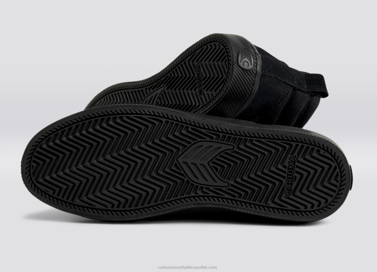 Men Cariuma All Black/Ivory DFFFT143