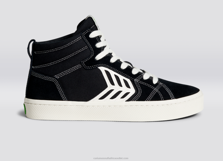Men Cariuma Black Contrast/Ivory DFFFT144