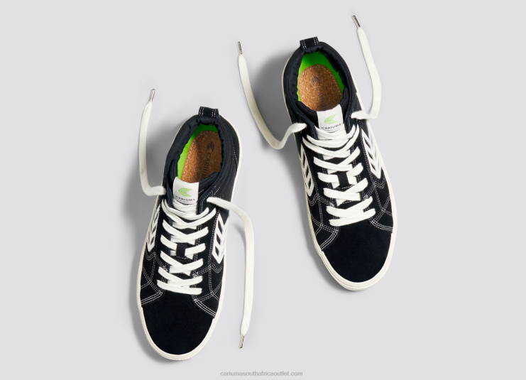 Men Cariuma Black Contrast/Ivory DFFFT144