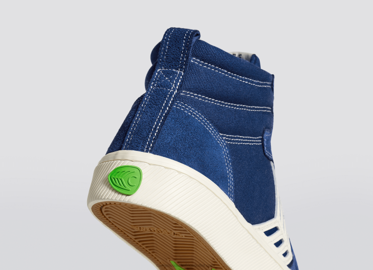 Men Cariuma Blue Contrast/Ivory DFFFT146