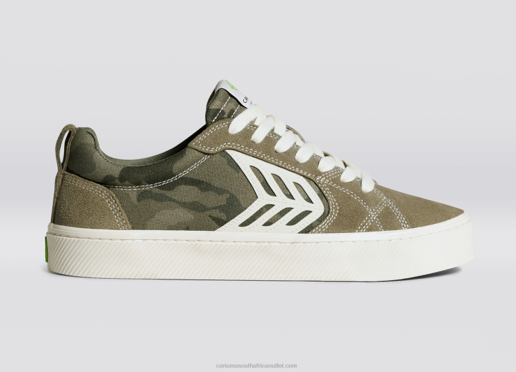 Men Cariuma Camouflage/Ivory DFFFT135