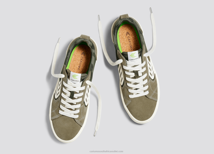 Men Cariuma Camouflage/Ivory DFFFT135