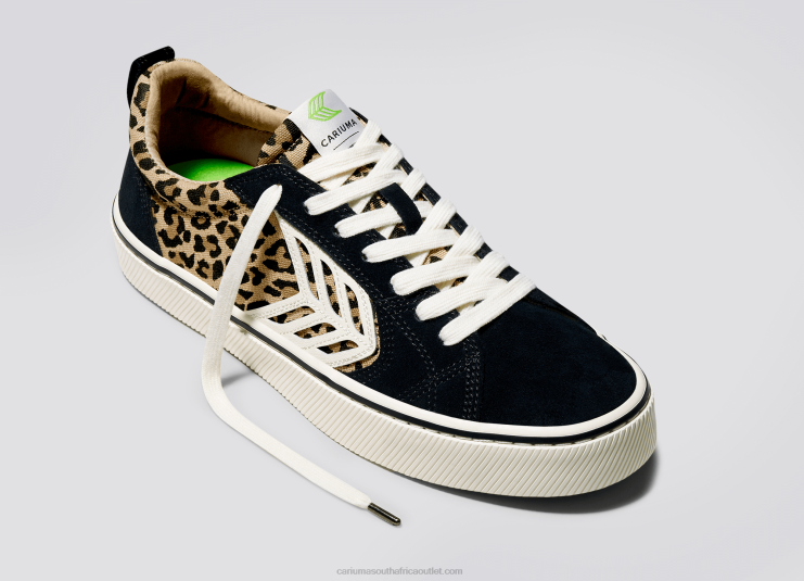 Men Cariuma Leopard/Ivory DFFFT136