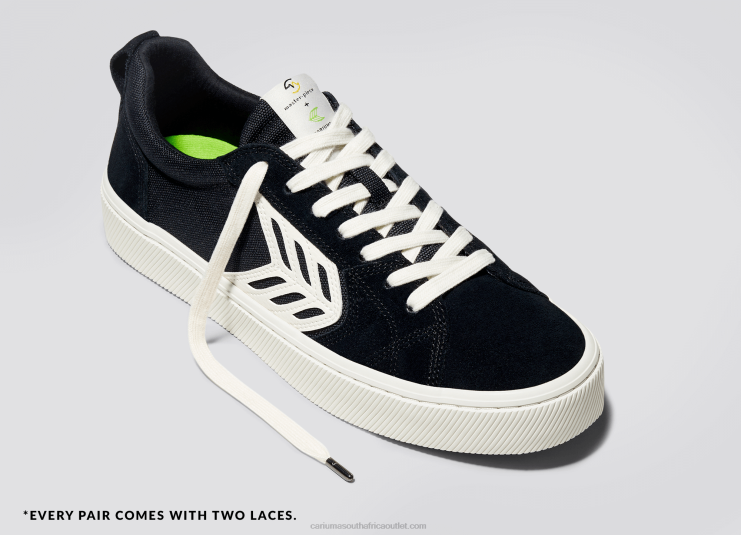Men Cariuma Master-Piece Black/Ivory DFFFT72