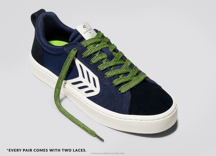 Men Cariuma Master-Piece Navy/Ivory DFFFT73