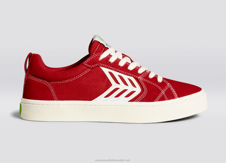 Men Cariuma Red Contrast/Ivory DFFFT138