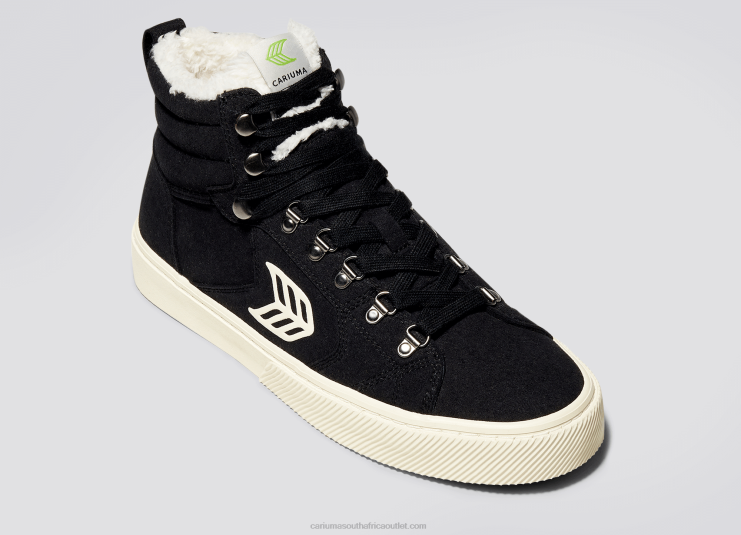 Men Cariuma Black Suede DFFFT192