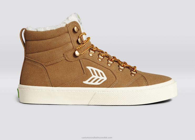 Men Cariuma Camel Suede DFFFT193