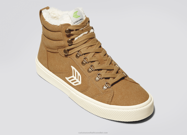 Men Cariuma Camel Suede DFFFT193