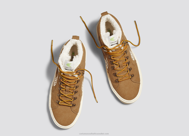Men Cariuma Camel Suede DFFFT193