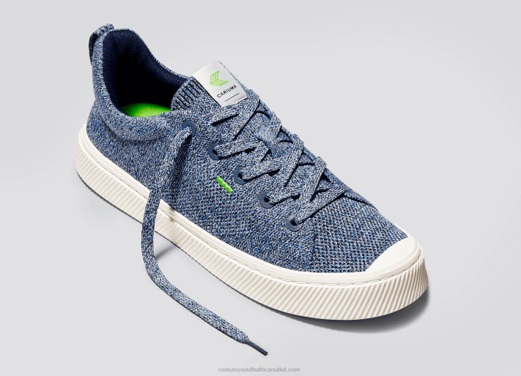 Men Cariuma Stone Blue Knit DFFFT183