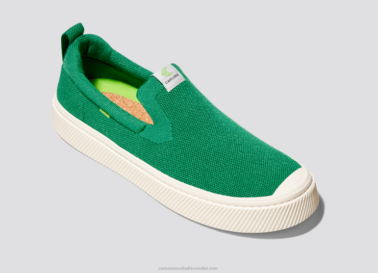 Men Cariuma Green Knit DFFFT167