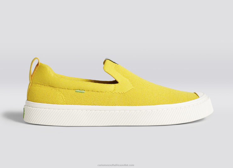 Men Cariuma Yellow Knit DFFFT170