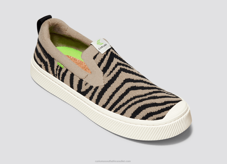 Men Cariuma Zebra Print Knit DFFFT172