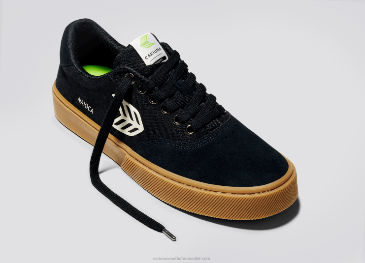 Men Cariuma Black Gum/Ivory DFFFT106