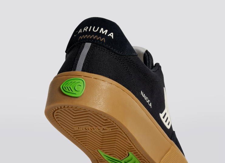 Men Cariuma Black Gum/Ivory DFFFT106