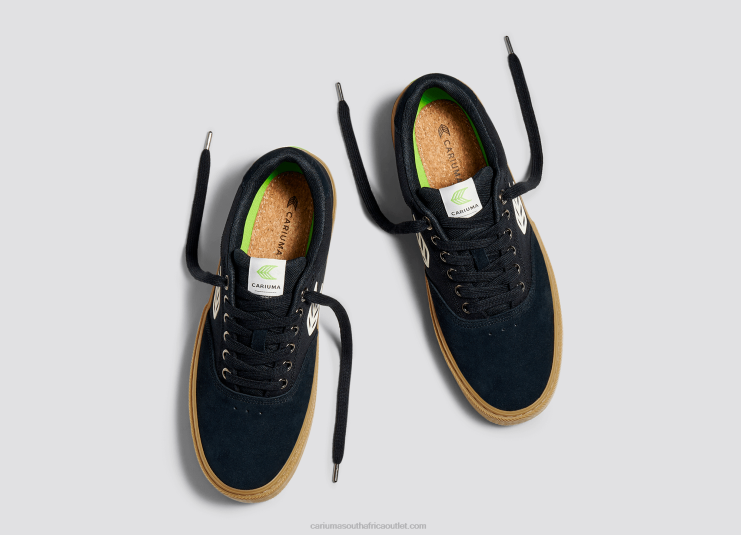 Men Cariuma Black Gum/Ivory DFFFT106