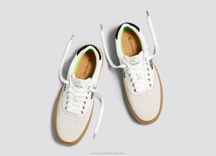 Men Cariuma Off-White Vintage Gum/Black DFFFT107