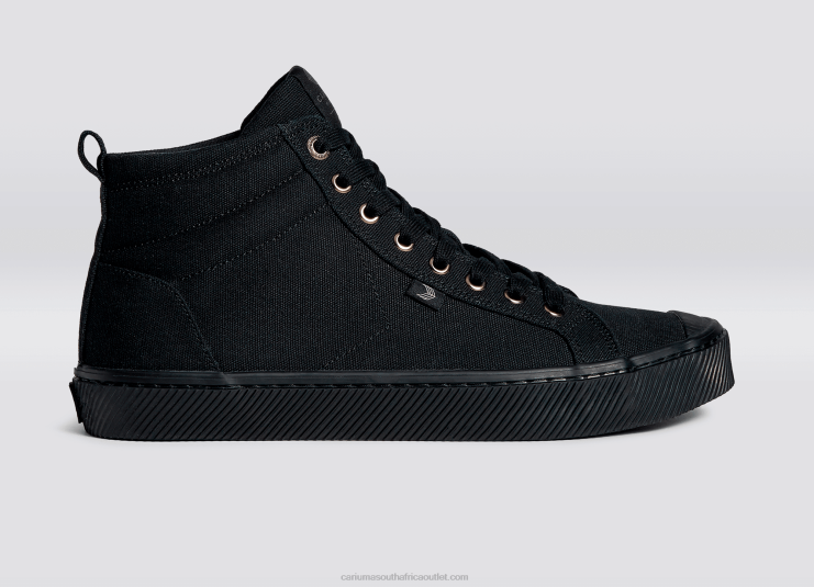 Men Cariuma All Black Canvas DFFFT57