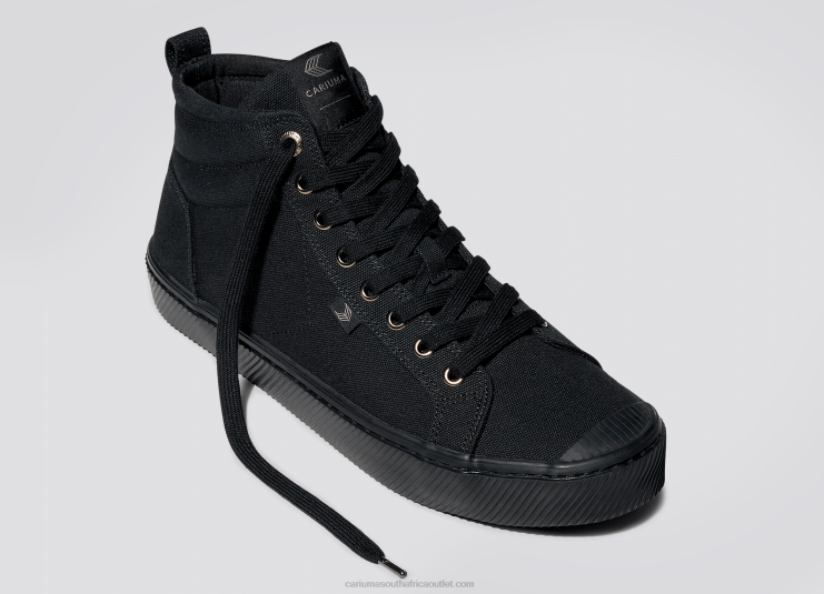 Men Cariuma All Black Canvas DFFFT57