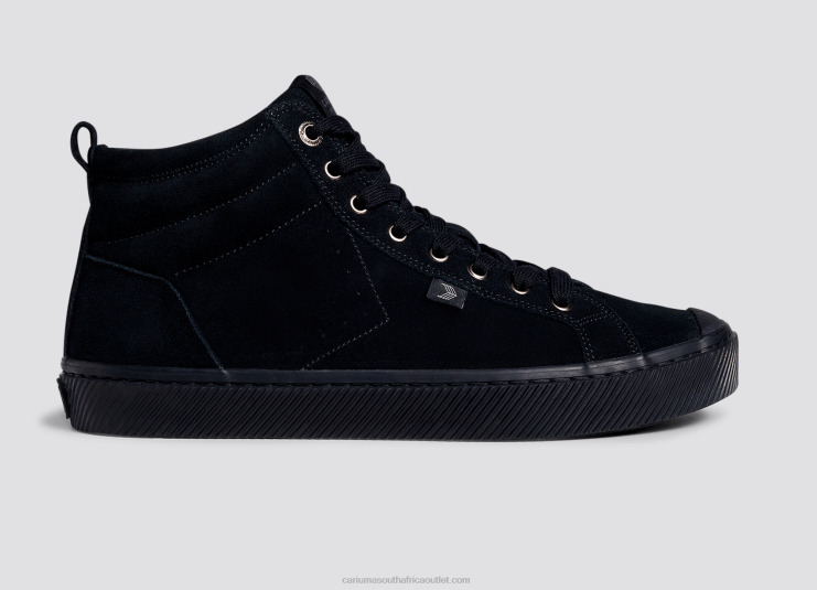 Men Cariuma All Black Suede DFFFT68