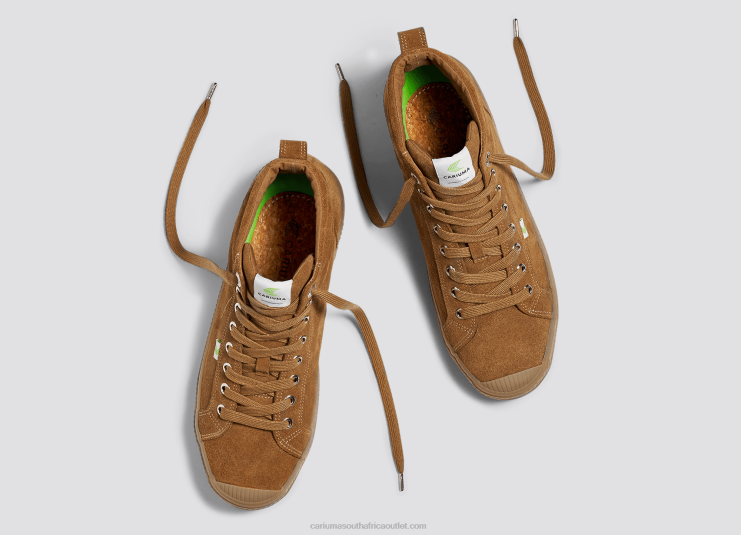 Men Cariuma All Camel Suede DFFFT67