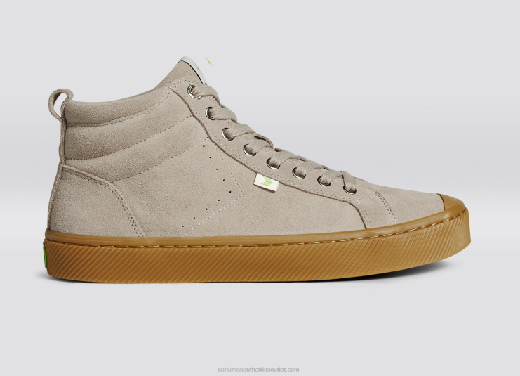 Men Cariuma Grey Gum Suede DFFFT61