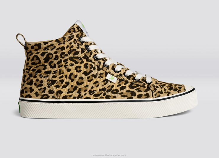 Men Cariuma Leopard Canvas DFFFT58