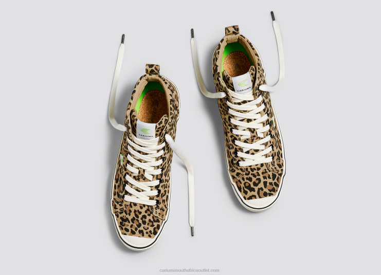 Men Cariuma Leopard Canvas DFFFT58