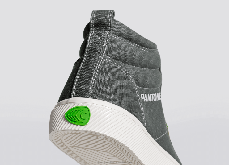Men Cariuma Pantone Gargoyle Grey Canvas DFFFT65