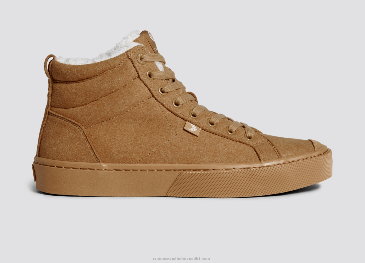 Men Cariuma Therma All Camel Suede DFFFT69