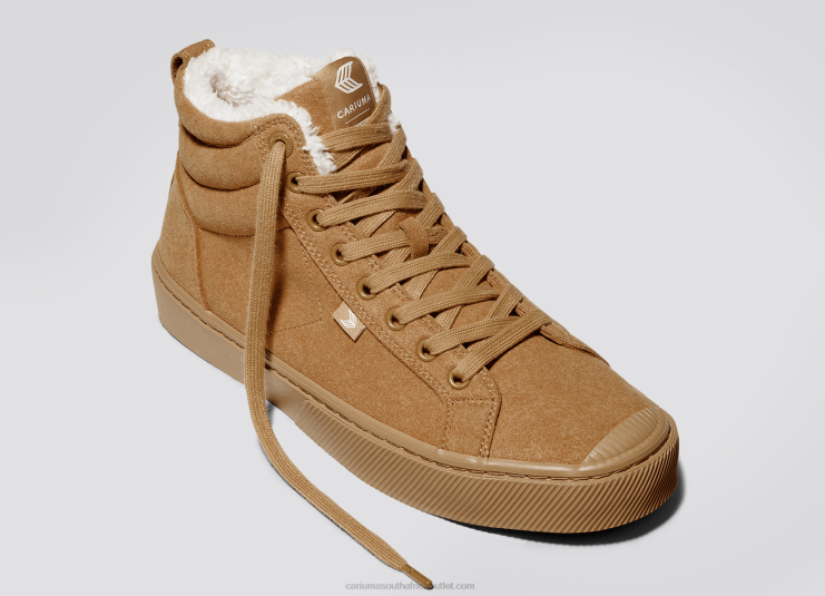Men Cariuma Therma All Camel Suede DFFFT69