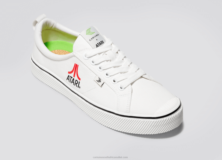 Men Cariuma Atari Off-White Canvas DFFFT91