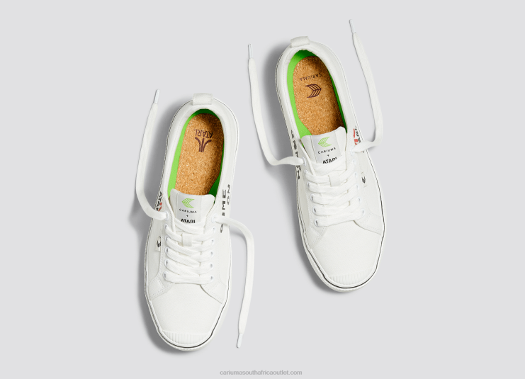 Men Cariuma Atari Off-White Canvas DFFFT91
