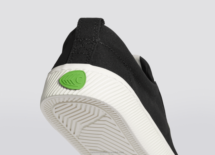 Men Cariuma Black Canvas DFFFT6