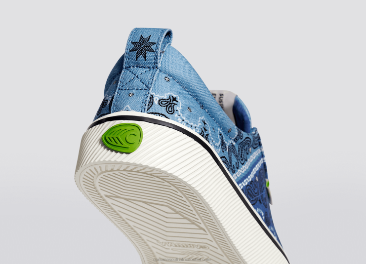 Men Cariuma Blue Bandana Canvas DFFFT15