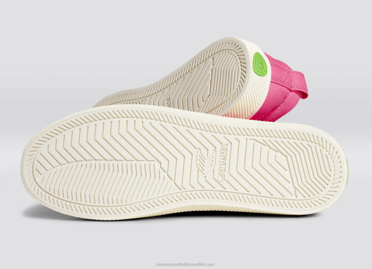 Men Cariuma Bright Pink Canvas DFFFT24