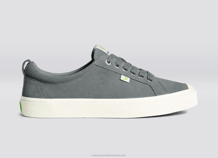 Men Cariuma Charcoal Grey Suede DFFFT32