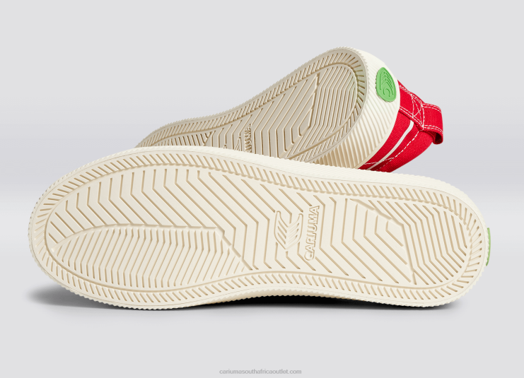 Men Cariuma Gerry Lopez Red Canvas DFFFT89