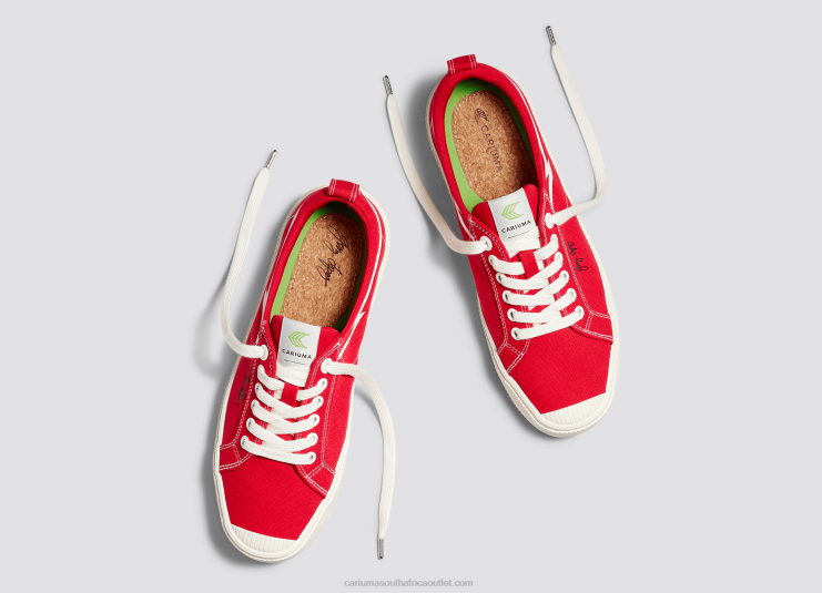 Men Cariuma Gerry Lopez Red Canvas DFFFT89