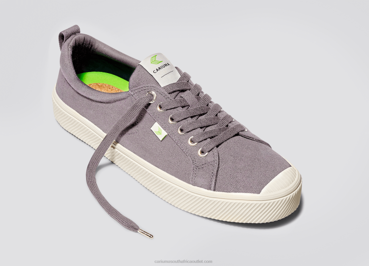 Men Cariuma Grey Canvas DFFFT2