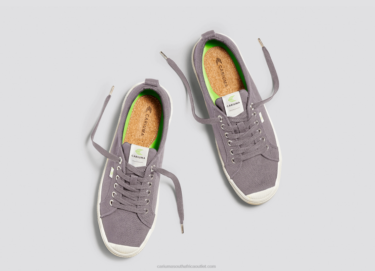 Men Cariuma Grey Canvas DFFFT2
