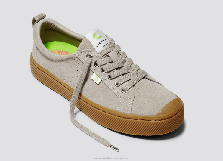 Men Cariuma Grey Gum Suede DFFFT37