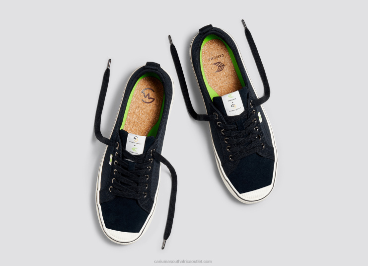 Men Cariuma Master-Piece Black DFFFT45