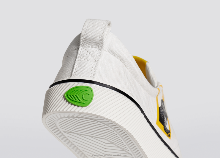 Men Cariuma National Geographic Gecko Off-White Canvas DFFFT85
