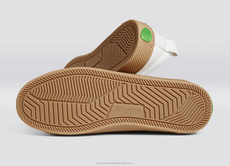Men Cariuma Off-White Gum Canvas DFFFT9