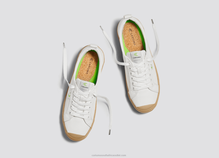 Men Cariuma Off-White Gum Canvas DFFFT9