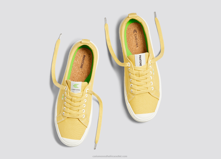 Men Cariuma Pantone Cornsilk Canvas DFFFT49
