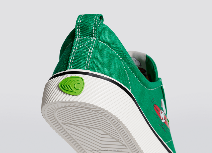 Men Cariuma Peanuts Surf Green Canvas DFFFT84