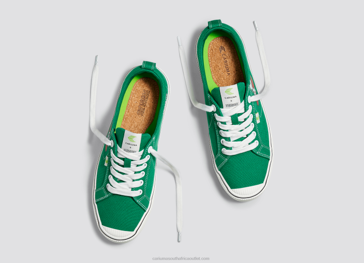 Men Cariuma Peanuts Surf Green Canvas DFFFT84